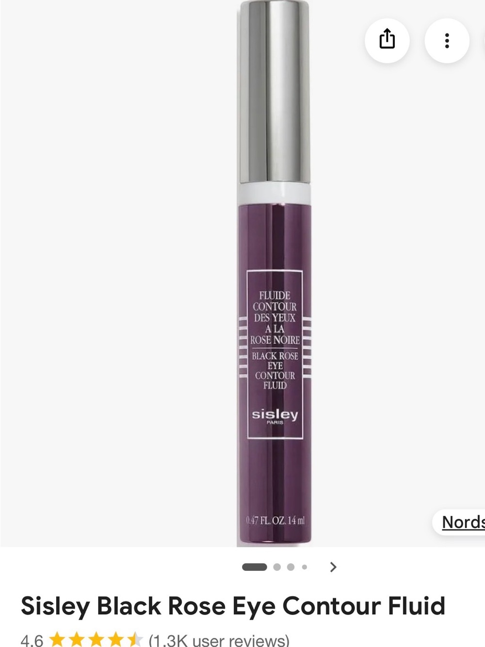 Sisley Black Rose Eye Contour Fluid – Deep Plum Shade